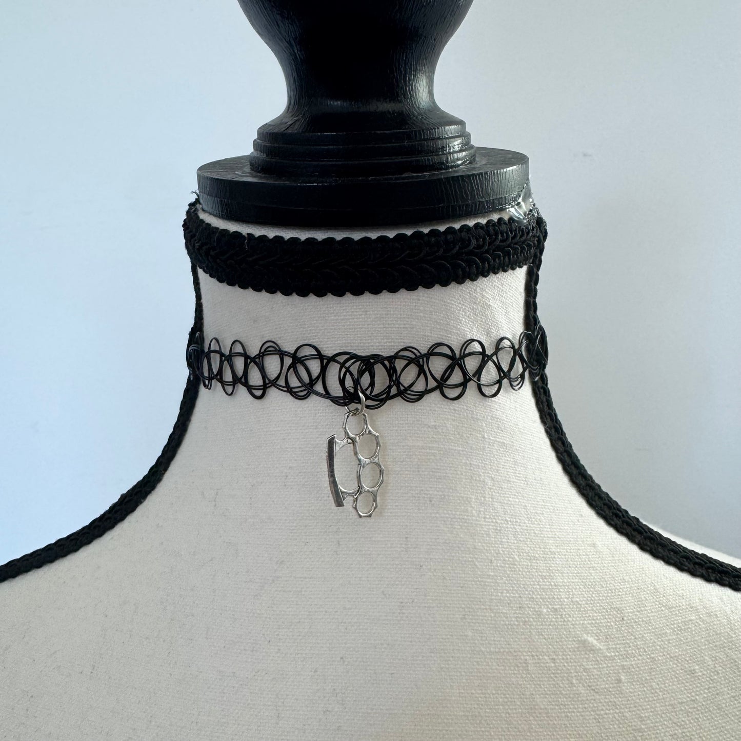 Brass Knuckles Choker