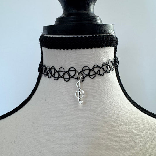Music Note Choker