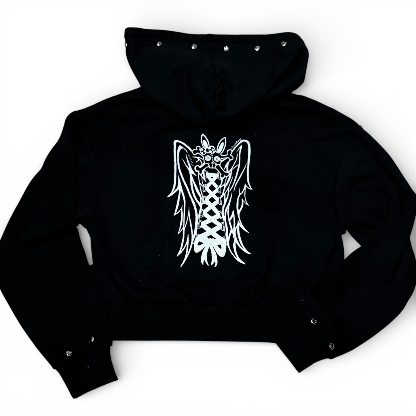 Studded Bunny Angel Zipup